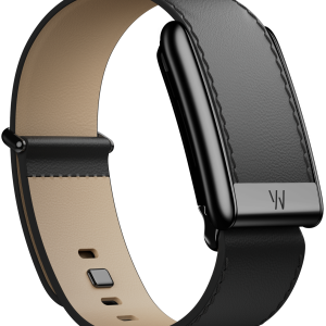 5.0 LeatherLuxe Straight Band Black/Cream with Black