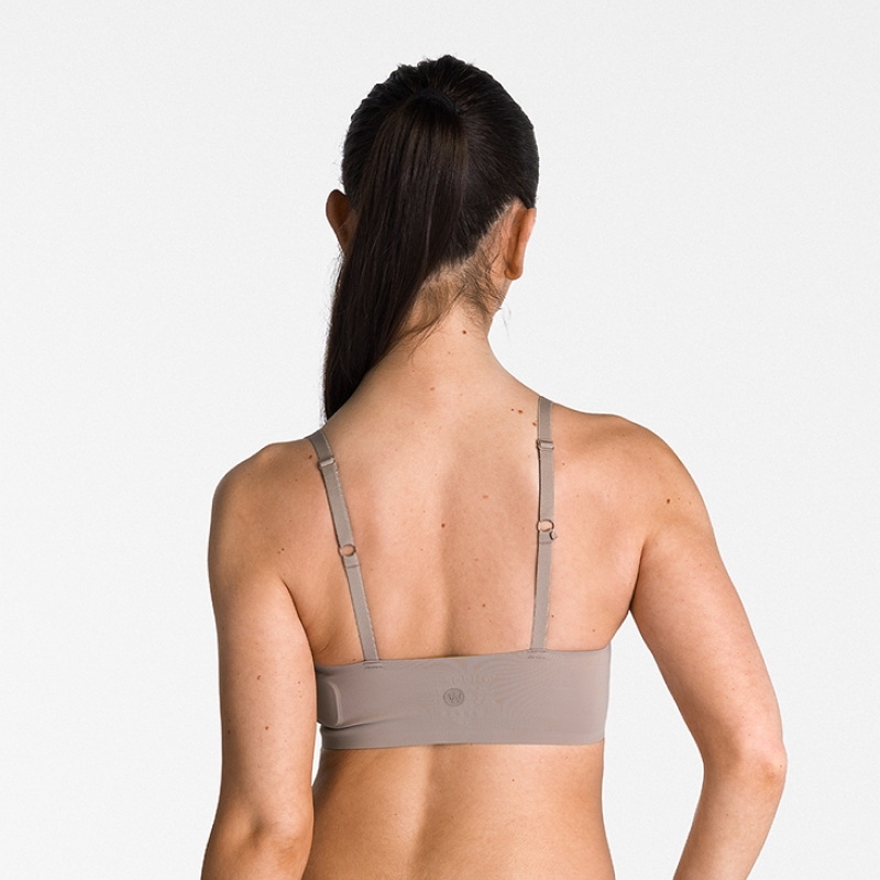 T-Shirt Bralette Taupe - Image 6