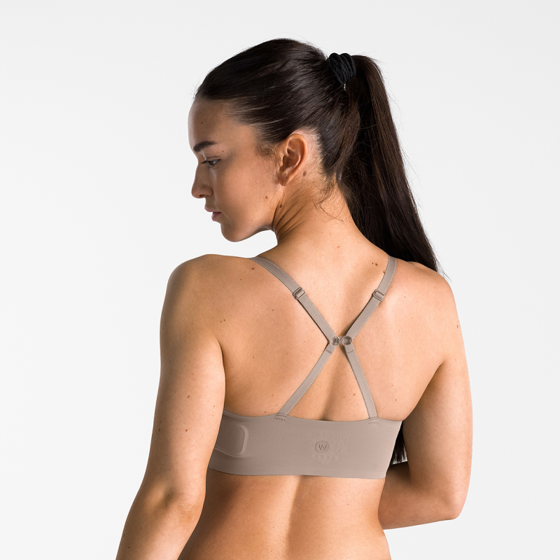 T-Shirt Bralette Taupe - Image 5