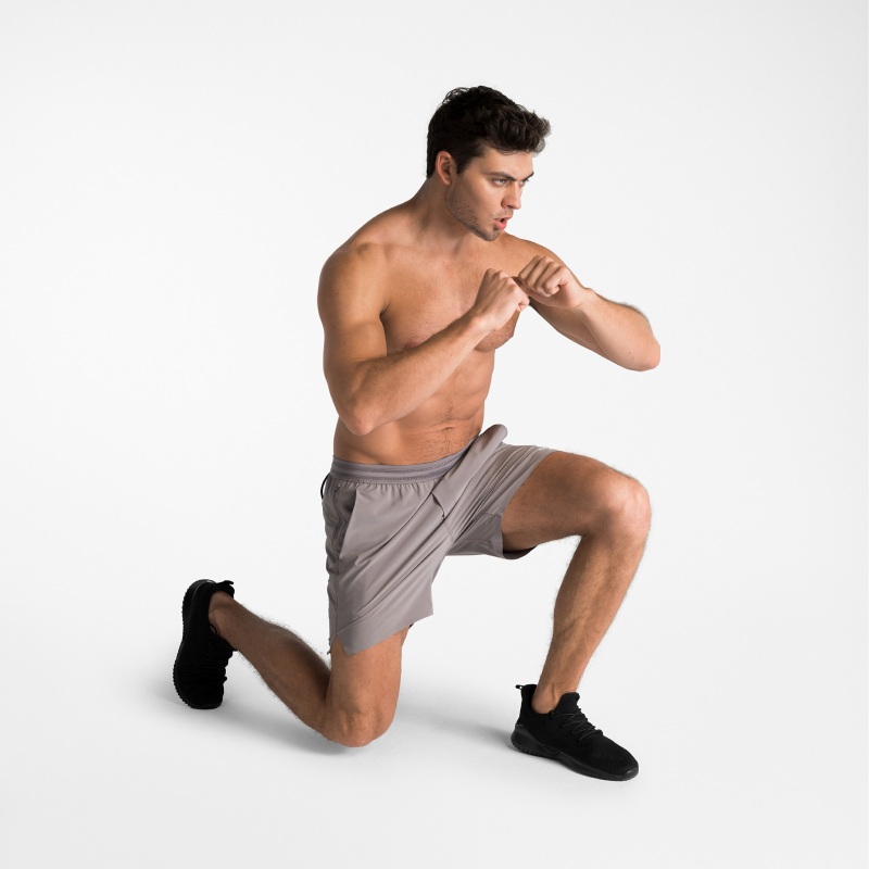 Men's Training Short Dark Grey - Image 6