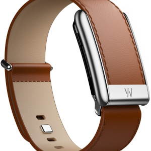 5.0 LeatherLuxe Straight Band Chestnut/Cream with Titanium