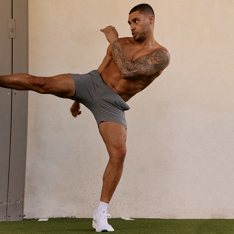 Men's Training Short Dark Grey - Image 9